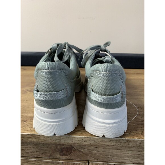 UGG Ashton Hybrid Platform Y2K Sneaker Shoe Combat Lug Chunky Moss Green SZ 8.5 - Picture 6 of 10